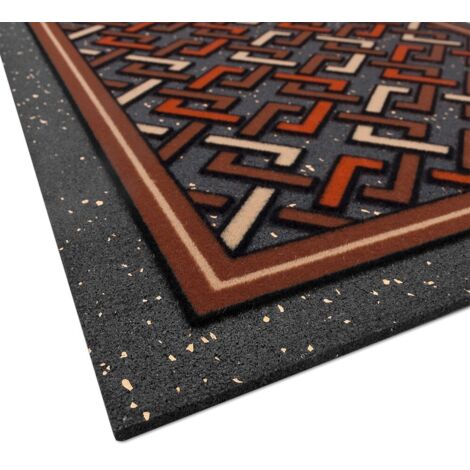 Zerbino Asciugapassi Ultra Assorbente 60x90 Cm Marrone – Tappeto Ingresso Antiscivolo Per Esterno E Interno, Lavabile In Lavatrice - 2