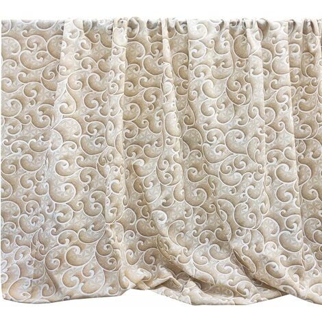 Telo Arredo Copritutto Damascato - Copridivano E Copriletto In Cotone Poliestere - Foto 13