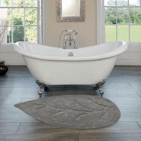 Tappetino Da Bagno Ovale Arcobaleno In Silicone 69x39 Cm - Antiscivolo Con Ventose E Fori Di Drenaggio - 5