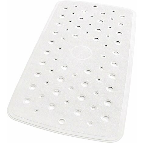 Tappeto Antiscivolo Per Vasca Da Bagno Doccia Tortora 42x90cm Rettangolare 87554 Cleafe