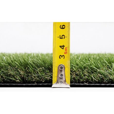 Prato Sintetico 35mm - Rotolo 1x2.5m Effetto Realistico Per Giardino, Balcone E Piscina - Foto 4