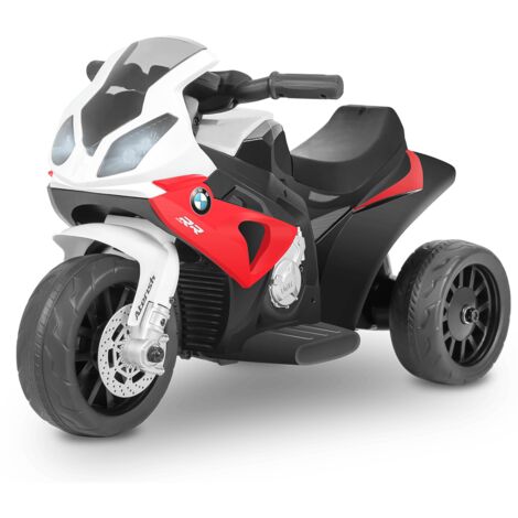 Moto elettrica BMW S1000RR 6V triciclo batteria ricaricabile +18 mese  -Playkin