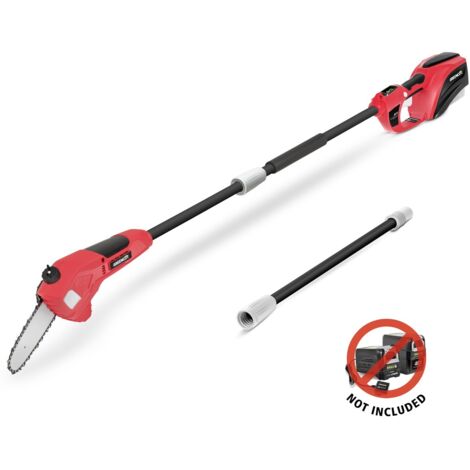 Potatore ad alta altezza batteria al litio 40V, lunghezza lama 170mm, distanza massima 265cm, passo catena 3/8" - Greencut PP400L