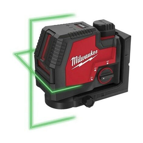 Laser 2 lignes vert L4 CLL-0 , 4V, sans batterie Milwaukee