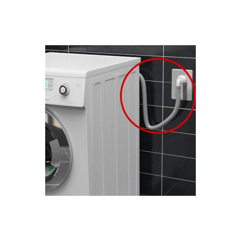Tuyau de sortie flexible tuyau d'évacuation tuyau de vidange machine à laver  lave-vaisselle 70 - 200cm - Cdiscount Bricolage