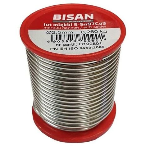 GEB - Brasure fil étain et cuivre - 250 g