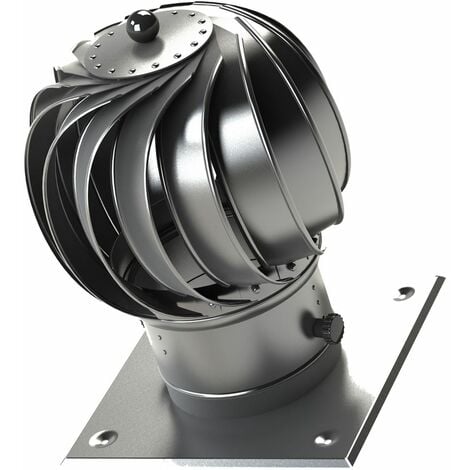 En acier inoxydable de haute qualité filer rotation cheminée de ventilation  capot airroxy 200mm
