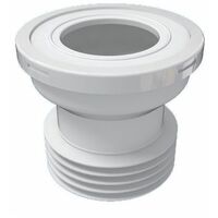 Connecteur en caoutchouc du connecteur de pan des déchets droite 110mm 4 "toilettes wc pour cuvettes de toilettes