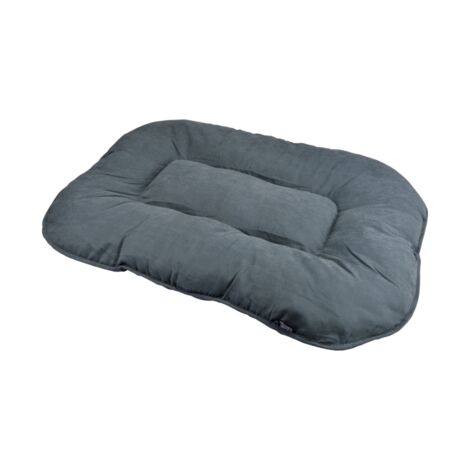 Coussin flocon en microfibre - Gris anthracite - L 61 x l 46 cm - Gamme Softy - Livraison gratuite (1/3)