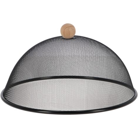 Cloche Alimentaire en fonte - Noir - D 30 x H 16,3 cm - Livraison gratuite