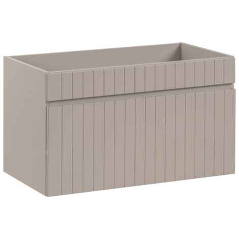 Meuble sous vasque 80 cm - H 46 x l 80 x P 45.6 cm - Emblematic Cashmere - Livraison gratuite (1/4)
