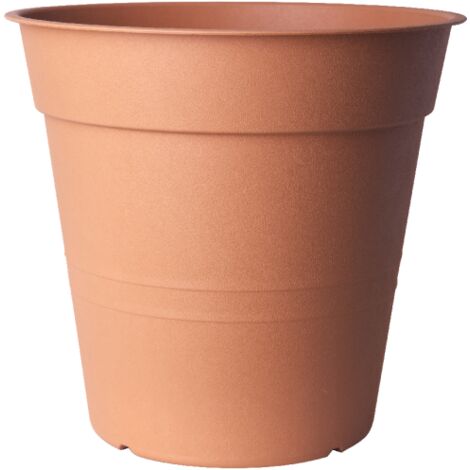 Pot de fleurs "Fly" en plastique - Terracotta - 20,5L - Livraison gratuite