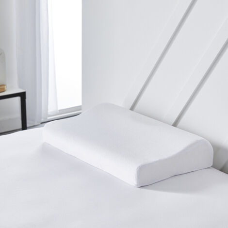 Oreiller à mémoire de forme "Essential" - Blanc - l 30 x L 50 cm - Livraison gratuite (1/3)