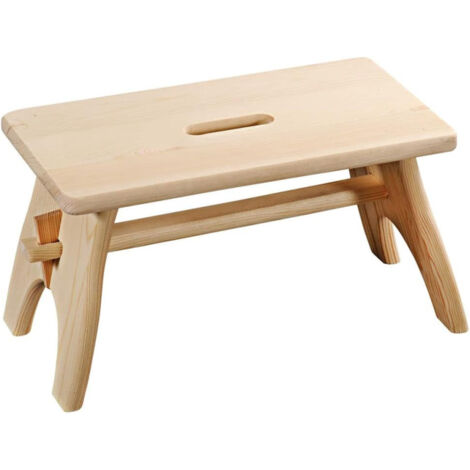 PETIT TABOURET PIED bois vintage rétro corde haut tissé 36 x 31 x