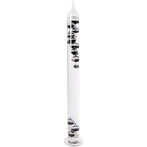 Thermomètre "Galileo" - Transparent - D 7,6 x H 56,3 cm - Livraison gratuite (1/5)