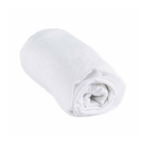 Protège matelas éponge imperméable en polycoton - Blanc - l 70 x L 140 cm - Livraison gratuite (1/3)