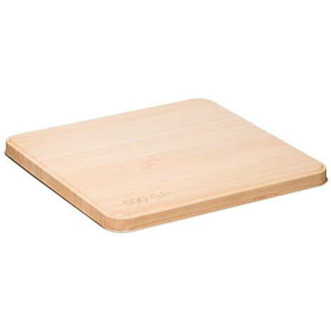 Boîte à biscuits "Scandi edition" en métal à relief - Blanc - L 19,5 x l 19,5 x H 8 cm - Livraison gratuite