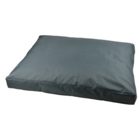 Coussin de garnissage rectangle "Oxford" pour animaux - Gris - L 100 x l 70 x H 10 cm - Livraison gratuite (1/3)