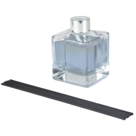 Diffuseur carré "Essentiel" + 6 bâtonnets - Fleur de coton - 170 ml - Livraison gratuite (1/3)