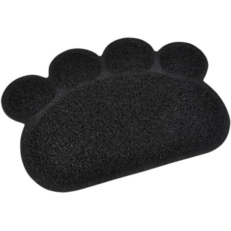 Tapis de pinte multi fonction pour chat, 30 x 40 cm, marron (1/3)