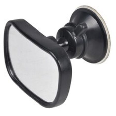 Rétroviseur de surveillance bébé en voiture - Noir - 8 cm - Livraison gratuite (1/3)