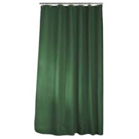 Rideau de Douche avec Crochets 180 x 200 cm Quartz Kaki - Jacquard - Livraison gratuite (1/3)