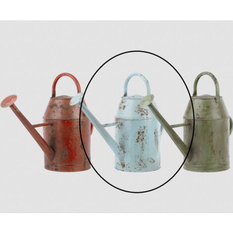 Arrosoir vintage en acier galvanisé - Bleu - 8,5L - Livraison gratuite