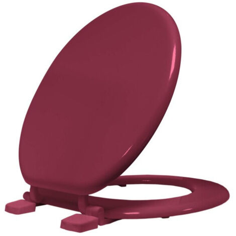 Abattant WC 37 X 47 Cm Vitamine Anthracite - MDF - AC-Déco