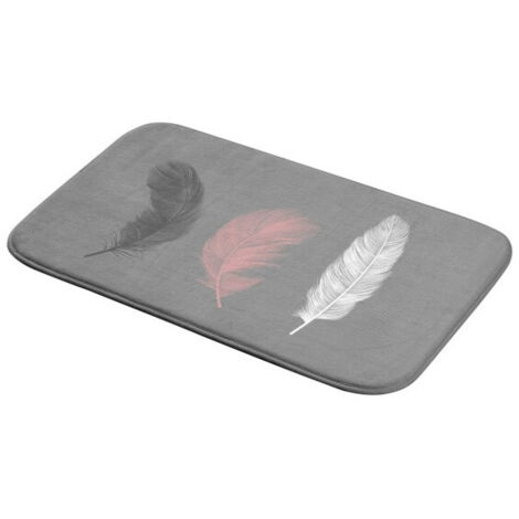 Tapis de Bain 45 x 75 cm Penelope - Microfibre Imprimée - Livraison gratuite (1/4)