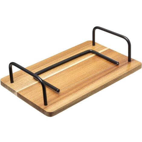 Set à foie gras et fromage en bois - Beige - L 24 x P 15 x H 10 cm - Livraison gratuite (1/3)
