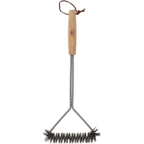 Brosse métallique pour barbecue - Beige/Argenté - L 38,4 cm - Livraison gratuite (1/3)