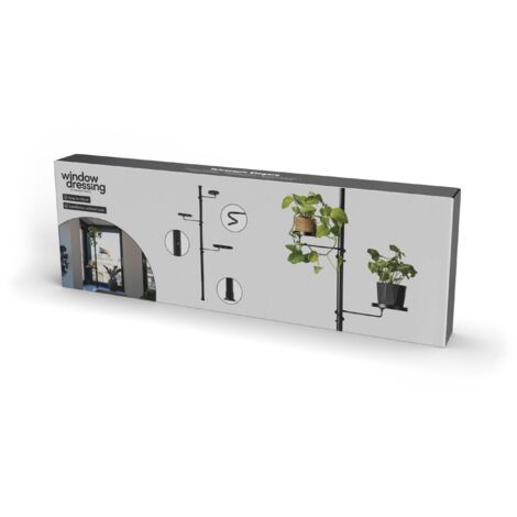 Etagère télescopique avec supports à plantes Petit modèle (1/6)