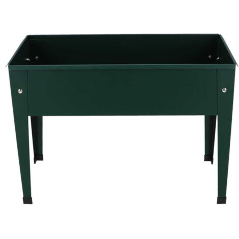 Carré potager en métal - Vert - Taille S - L 62 x l 29 x H 45 - Livraison gratuite