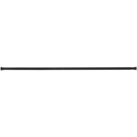 Barre télescopique - Noir - Taille L - L 216 x P 4,9 x H 4,9 cm - Livraison gratuite