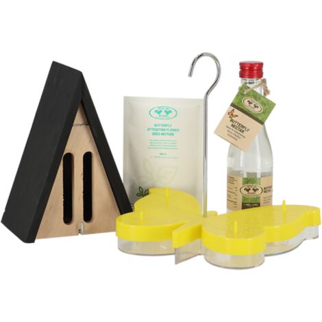 Pack Complet pour Papillons - Multiproduits 4 accessoires - 29 x 34,5 x H 22 cm - Livraison gratuite (1/5)