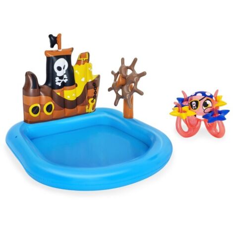 Bestway Aire de jeux pataugeoire Bateau teuf teuf 140 x 130 x 104 cm