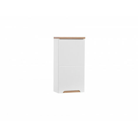 Armoire de salle de bain Cintra White - 35 x 20 x 75 cm - Rangement haut mural - Livraison gratuite (1/5)