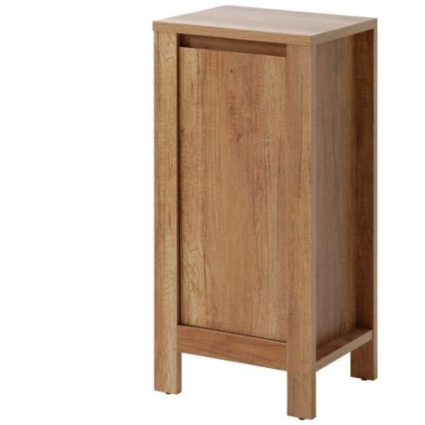 Meuble bas - 40 x 35 x 85 cm - Typical oak - Livraison gratuite (1/3)