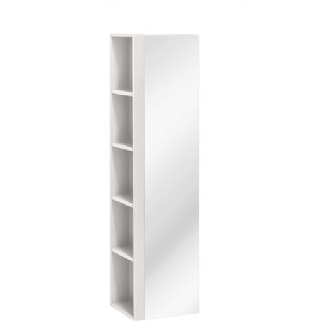 Grande armoire murale avec miroir - 35 x 30 x 140 cm - Twist Grey - Livraison gratuite (1/4)