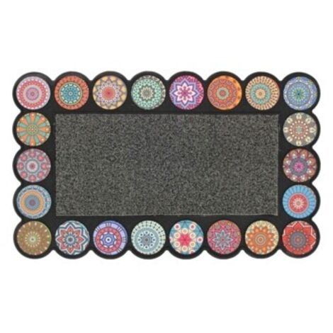 Tapis rectangulaire - L 75 x 45 cm - PVC - Rosa Color - Livraison gratuite (1/3)