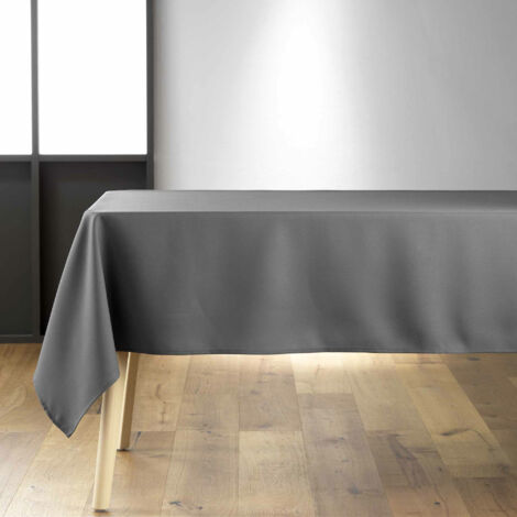 Nappe unie polyester Essentiel - Bleu - 140 x 200 cm - Livraison gratuite