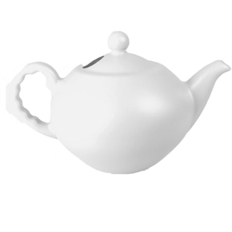 Théière arrosoir vintage - L 27,3 cm x l 41,3 cm x H 25,5 cm - Blanc - Livraison gratuite (1/4)