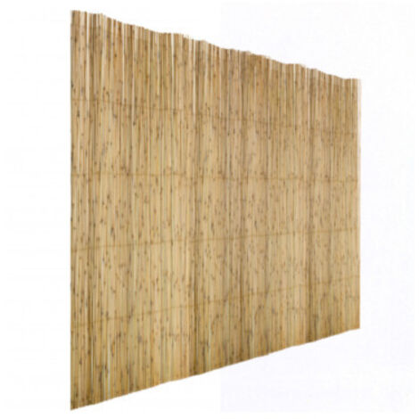 Ac-Deco – Brise vue en roseau naturel 150 x 500 cm – 80 % d'occultation – Pour balcon, jardin, terrasse – 440 g/m2
