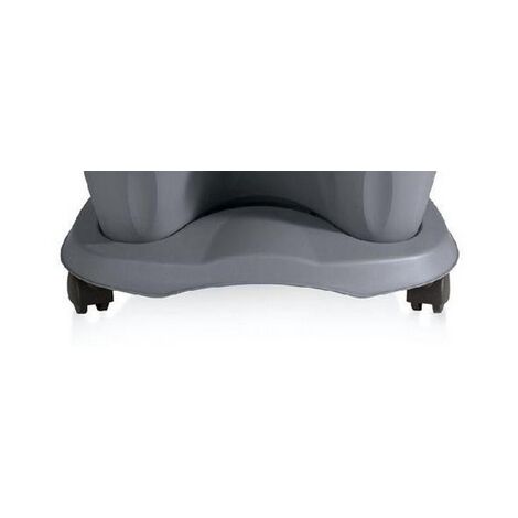 Soucoupe sur roues pour pot de fleurs TRIFOGLIO - Gris - Livraison gratuite (1/2)
