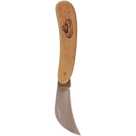 Couteau serpette - L 2 x l 3,3 x H 17,8 cm - Acier inoxydable - Livraison gratuite (1/5)