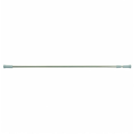 Barre de douche extensible - L 110 cm à 200 cm - Inox - Livraison gratuite - Argenté