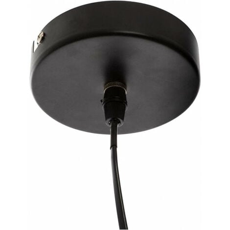 Suspension en verre - Omaha - D 21 cm - Gris fumé - Livraison gratuite