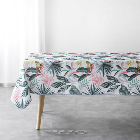 Nappe rectangulaire en tissu à motifs floraux - Multicolores - L 240 x l 150 cm - Livraison gratuite (1/3)