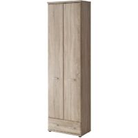 Armoire-penderie - ARMARIO - 60 cm x 203 cm x 32 cm - Chêne - Livraison gratuite