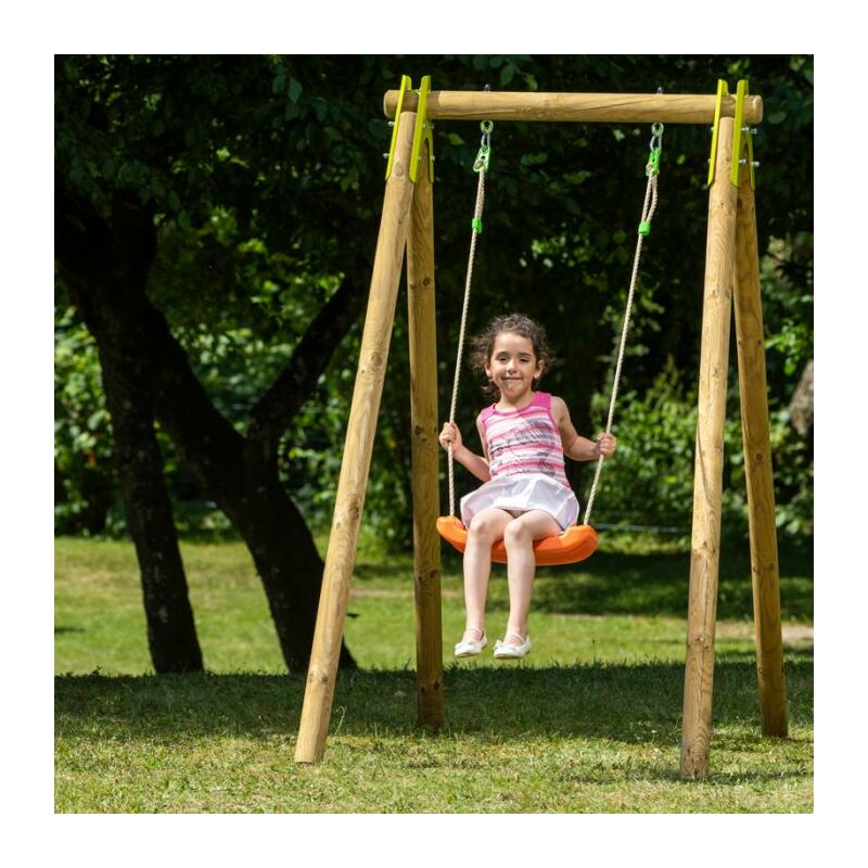 Altalena per bambini in legno SALLY